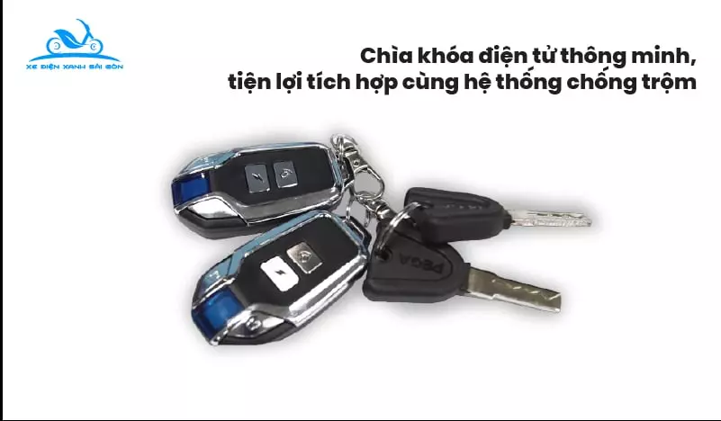 Smartkey của xe máy điện Pega Xmen+