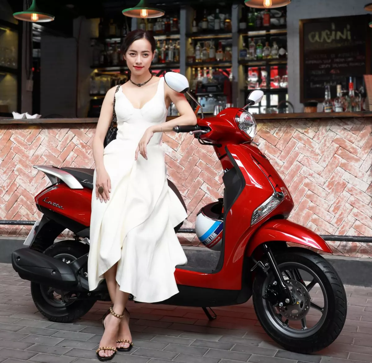 Thiết kế trang nhã của Yamaha Latte 2022