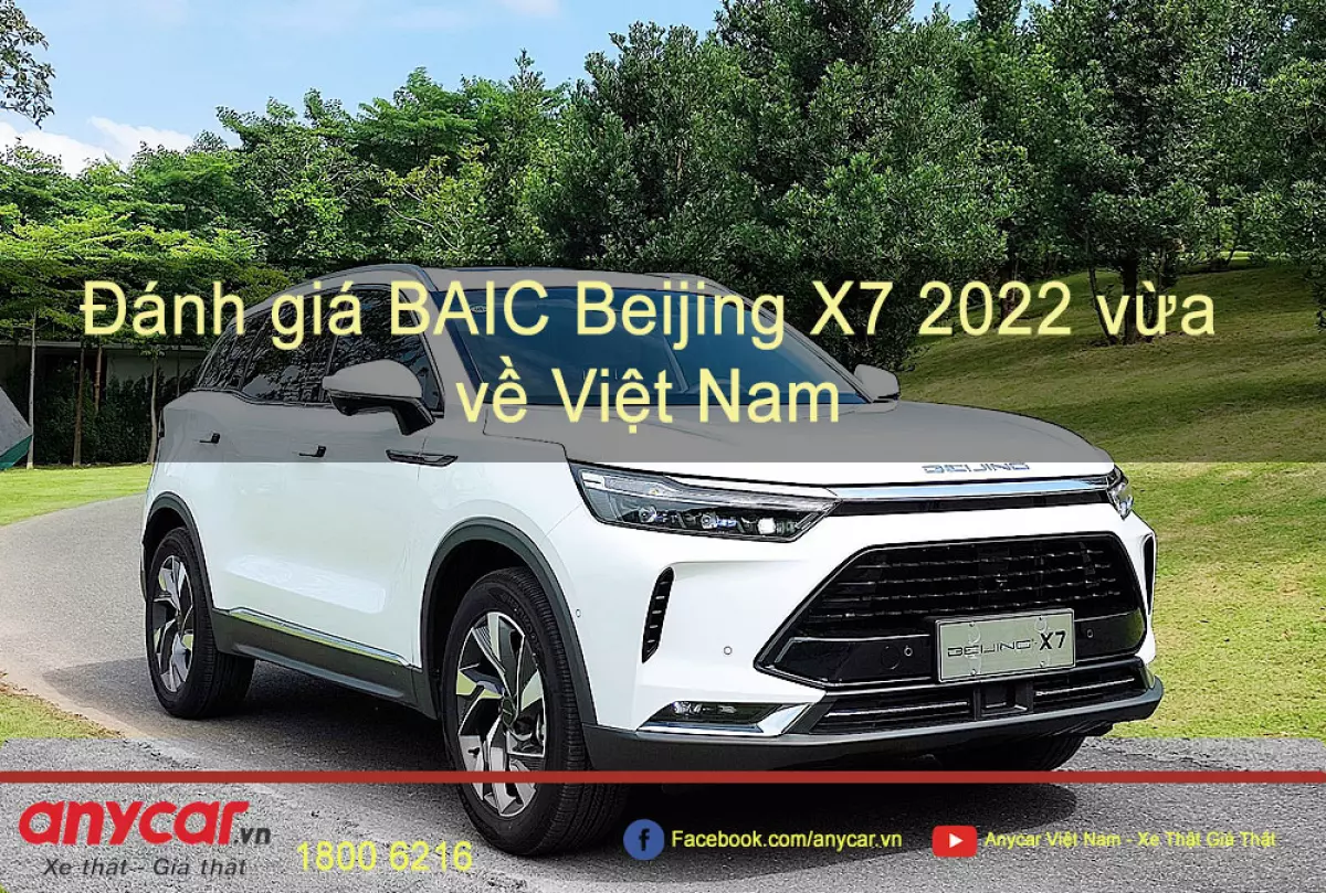 Đánh giá BAIC Beijing X7 2022 vừa về Việt Nam