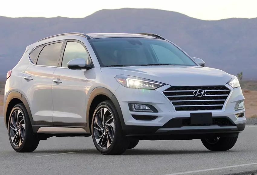 Thân xe Hyundai Tucson 2021 khoẻ khoắn và năng động hơn