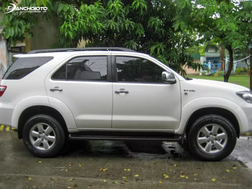 Nội thất xe Fortuner 2009 có độ bền tốt