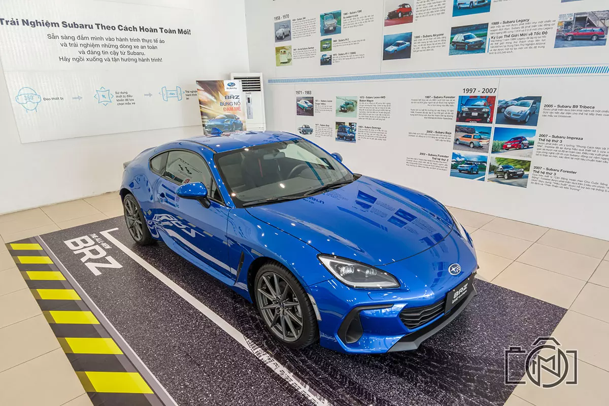 Ngoại hình Subaru BRZ 2022.