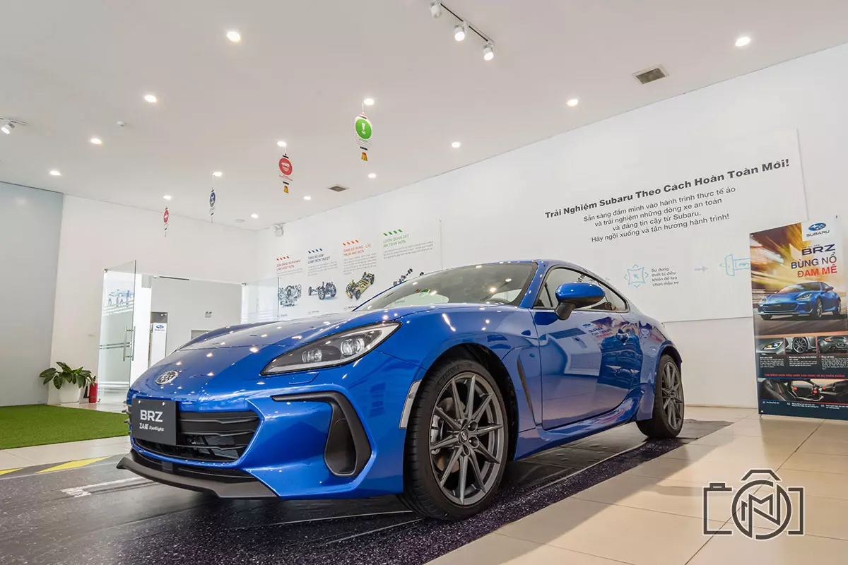 Thiết kế tổng thể Subaru BRZ 2022.