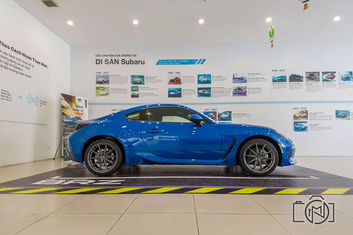 Kích thước tổng thể Subaru BRZ 2022.