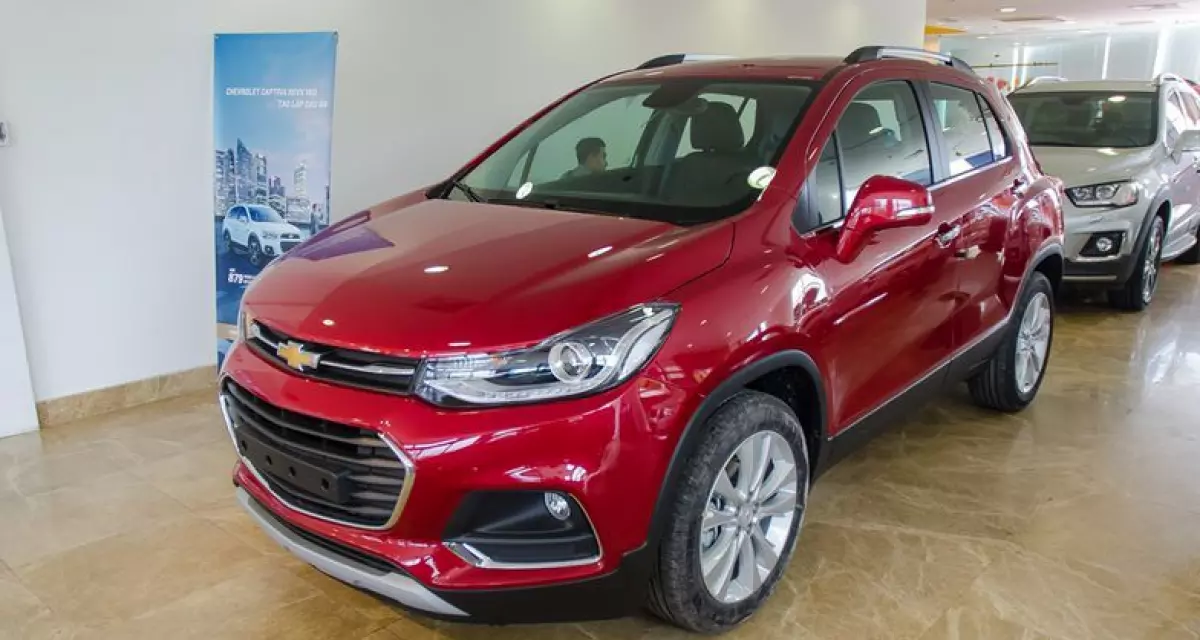 Chevrolet Trax 2017 sở hữu kích thước nhỉnh hơn so với 2 mẫu xe từ Ford và Suzuki