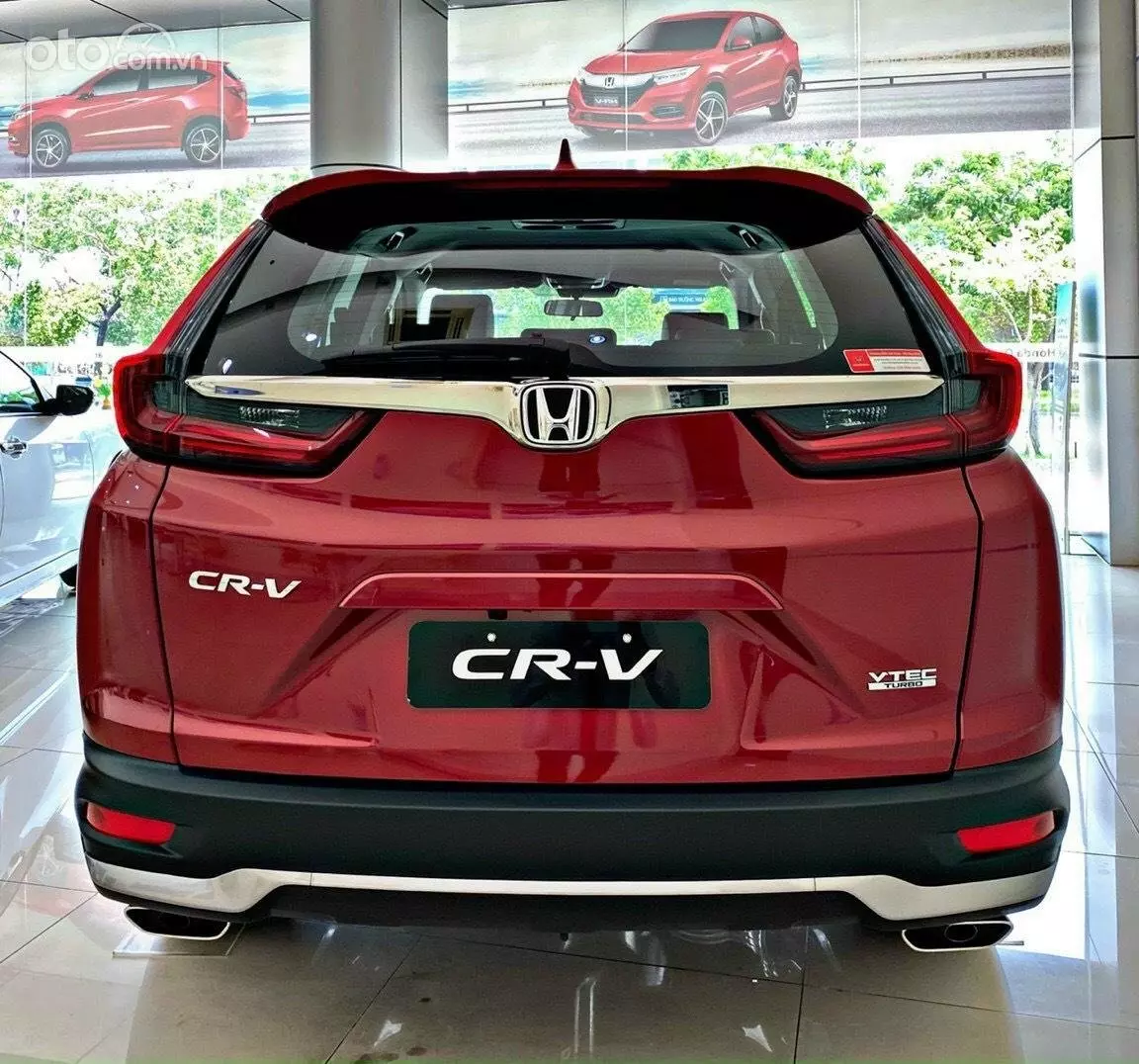 Đuôi xe Honda CR-V.