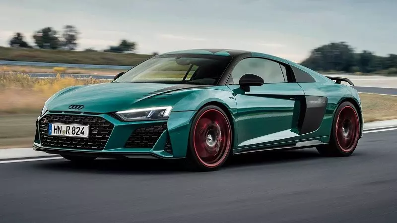 Audi R8 Green Hell Edition là phiên bản kỷ niệm chiến thắng tại giải đua 24 Hours Nürburgring