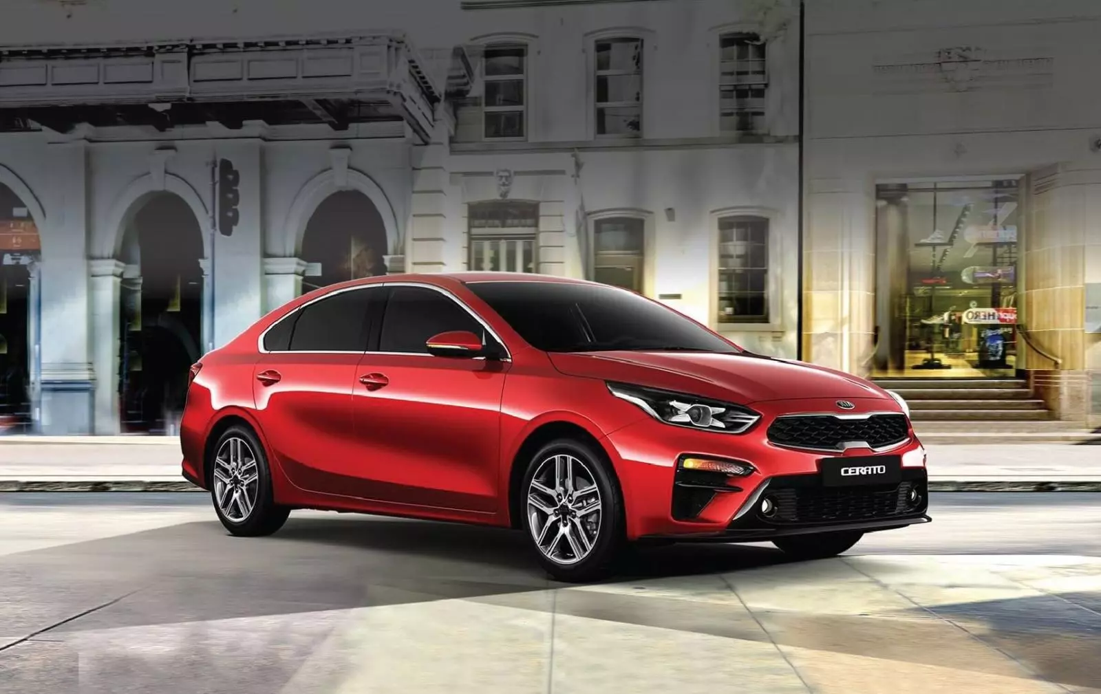 Ngoại thất đẹp mắt của Kia Cerato 2019.