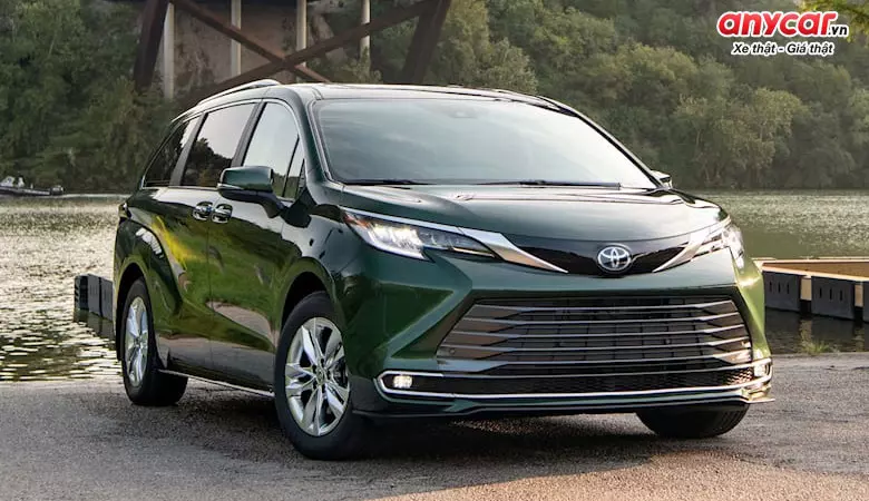 Toyota Sienna được bổ sung động cơ Hybrid mạnh mẽ