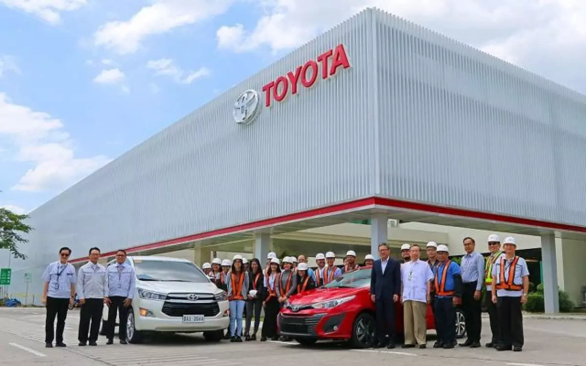 Hãng xe Toyota là nhà sản xuất xe hơi hàng đầu Nhật Bản