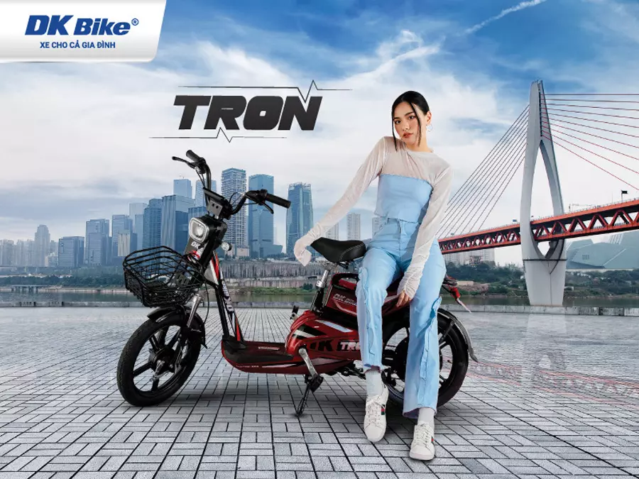 Xe đạp điện DK Tron cho học sinh