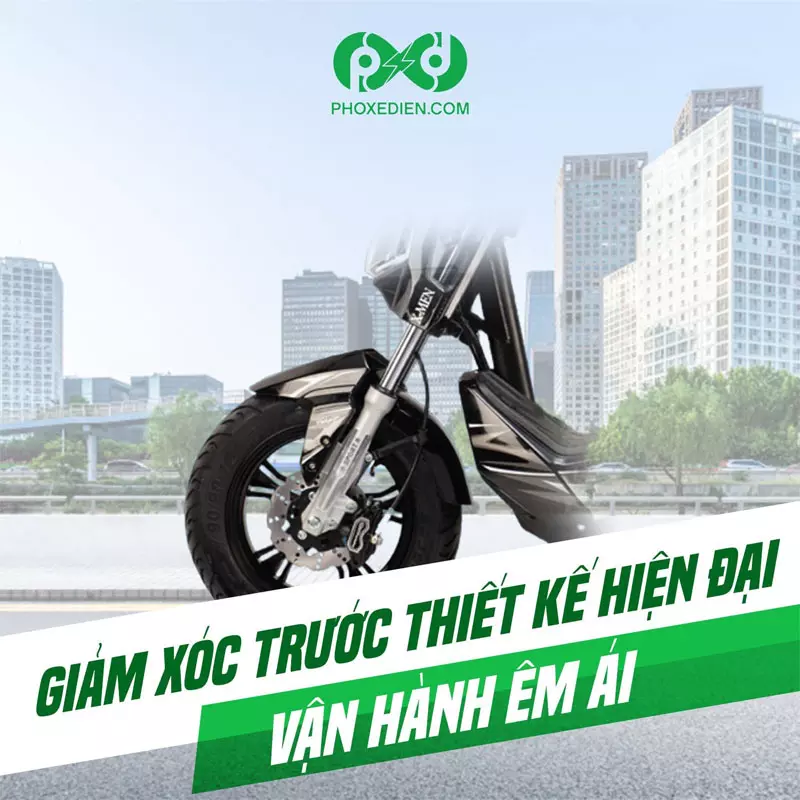 Có hệ thống giảm xóc tiên tiến