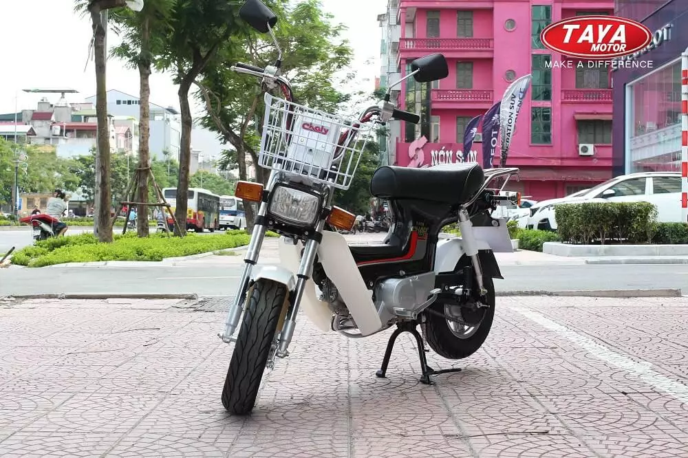 Xe máy chaly 50cc màu đen