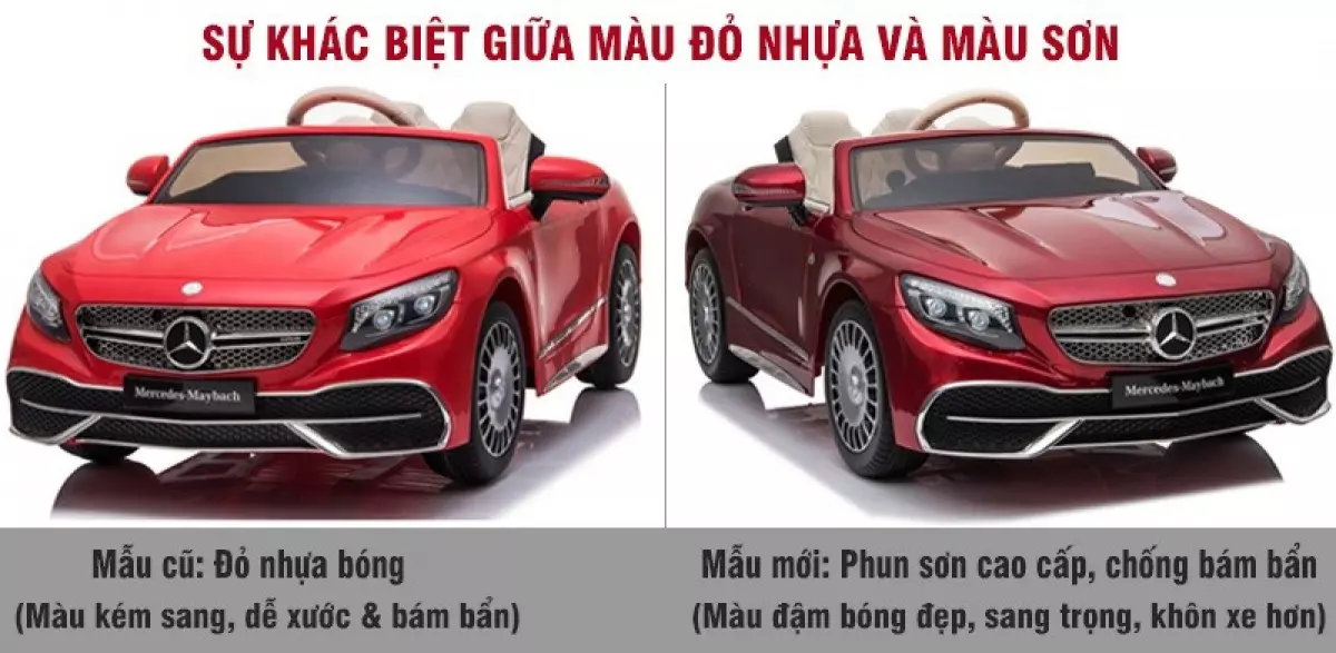 Phân biệt màu xe