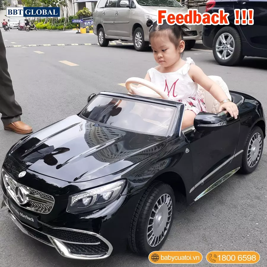 Xe ô tô điện trẻ em Mercedes Maybach S650