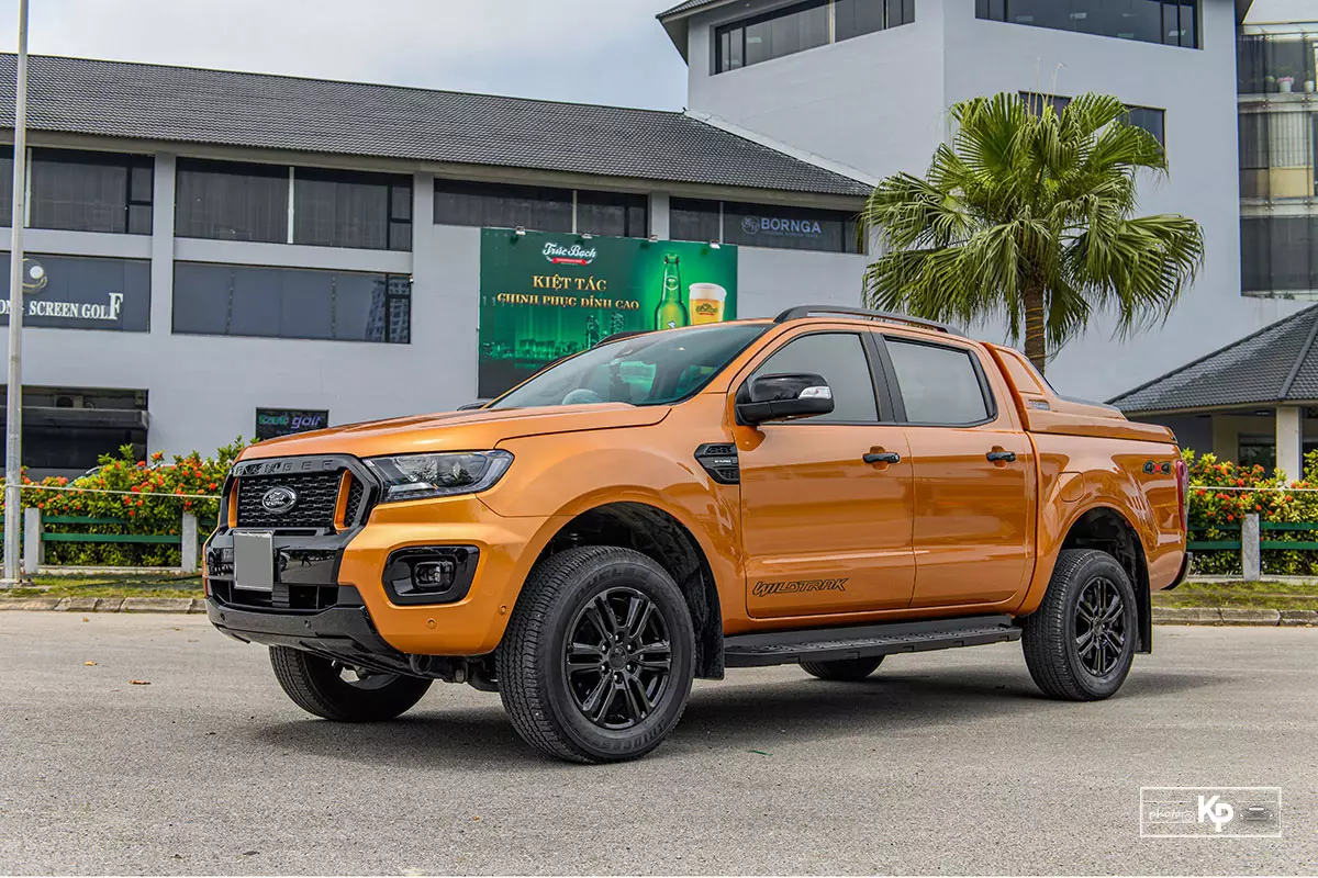 Ảnh trước xe Ford Ranger Wildtrak 2021