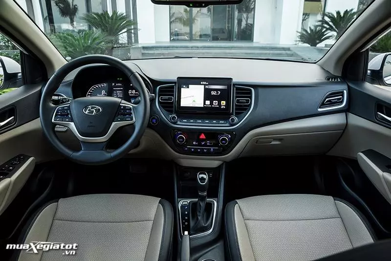 Nội thất xe Hyundai Accent 2021