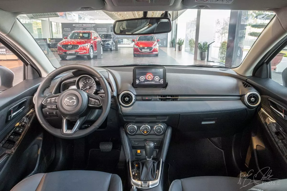 Nội thất Mazda 2 2021 đang mở bán tại Việt Nam