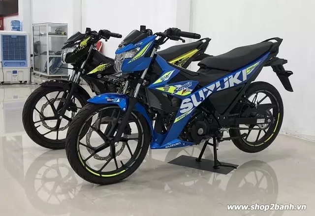 Mẫu xe tay côn nhập Suzuki Satria F150 Fi 2019 giá bao nhiêu