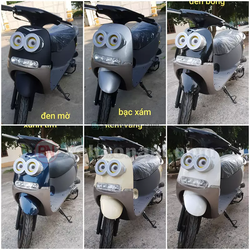 Các màu xe ga Gogo Minion 50cc