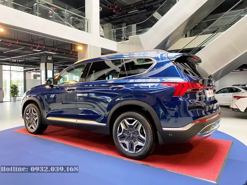 Xe Hyundai Santafe 2022 màu vàng cát