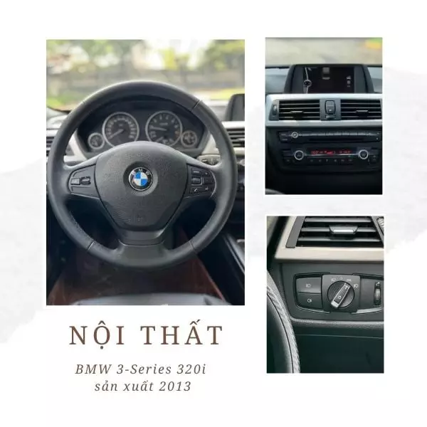 Nội thất BMW 320i 2013