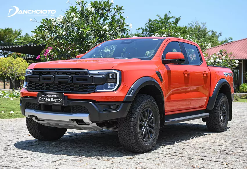 Thân xe Ford Ranger Raptor 2024