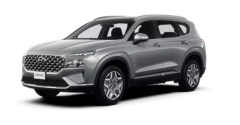 Hyundai Santafe 2022 màu xám