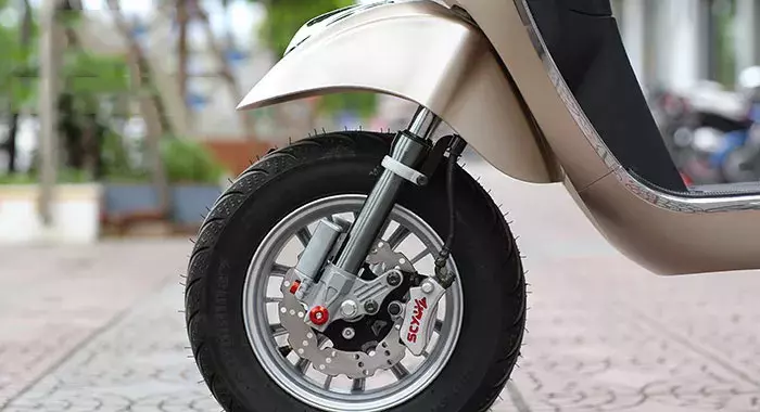 Phanh đĩa xe máy điện vespa nioshima s