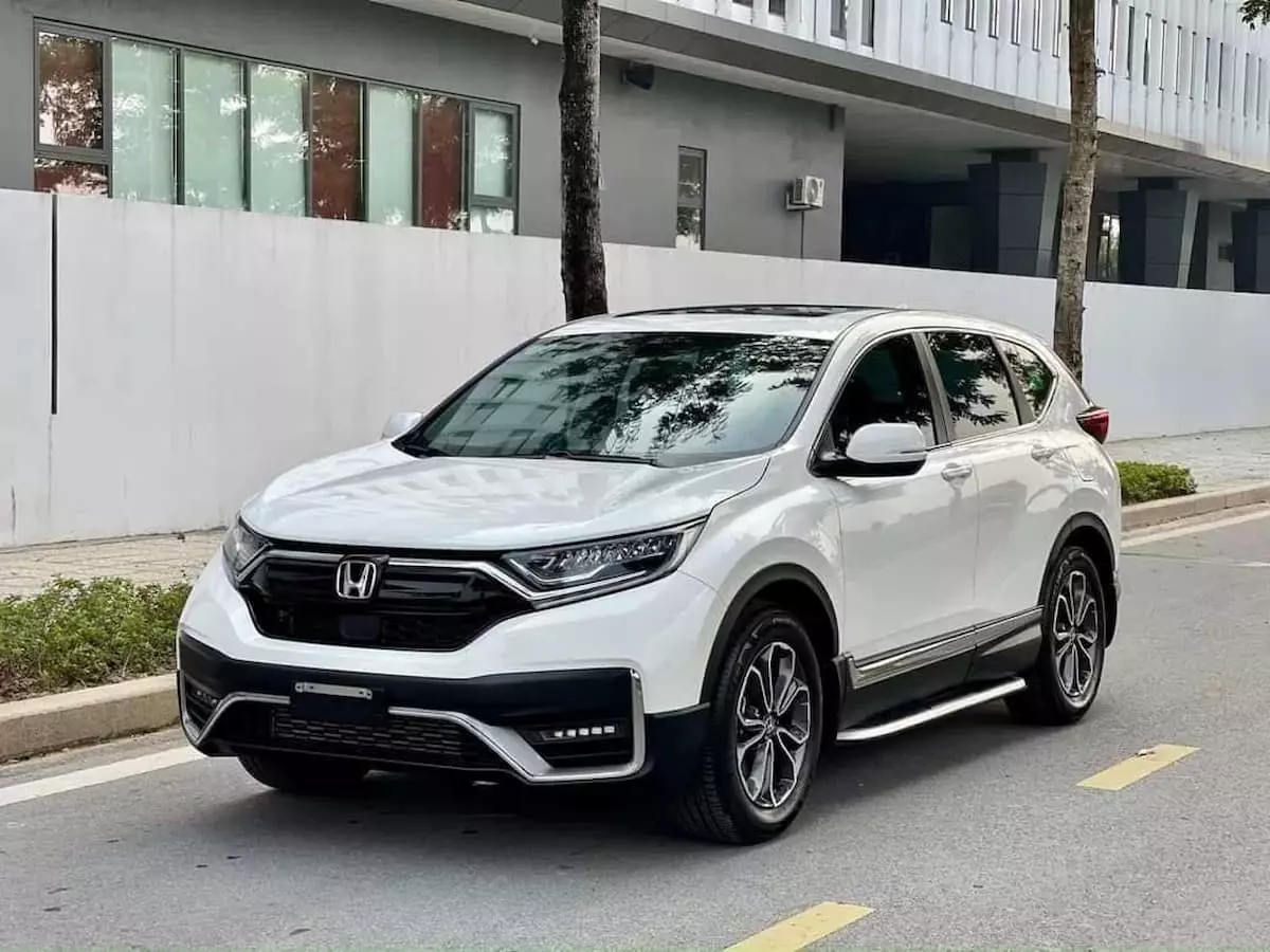 Thiết kế vẫn tạo nên điểm nhấn cho phiên bản CR-V 2022.