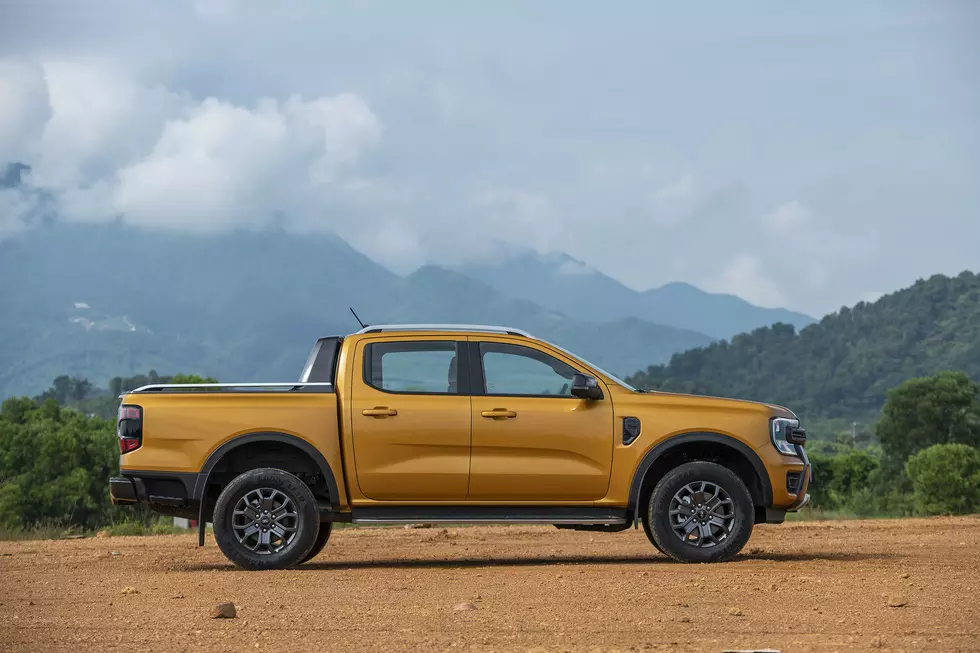 Thông số kỹ thuật xe Ford Ranger 2023: Kích thước - Trọng lượng.