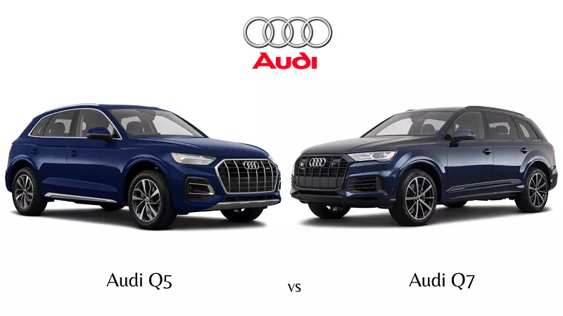 Audi Q5 và Audi Q7 đều là các mẫu SUV hạng sang