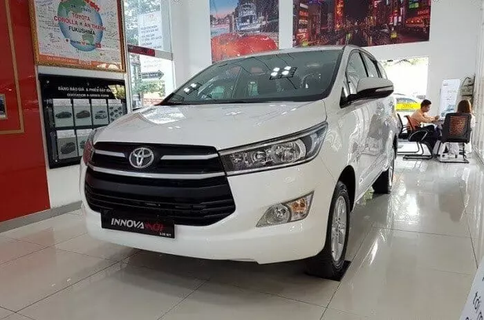 Bảng giá xe Innova 7 chỗ mới nhất