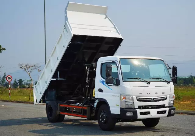 Tổng quan xe tải ben 4 khối Mitsubishi Fuso Nhật Bản