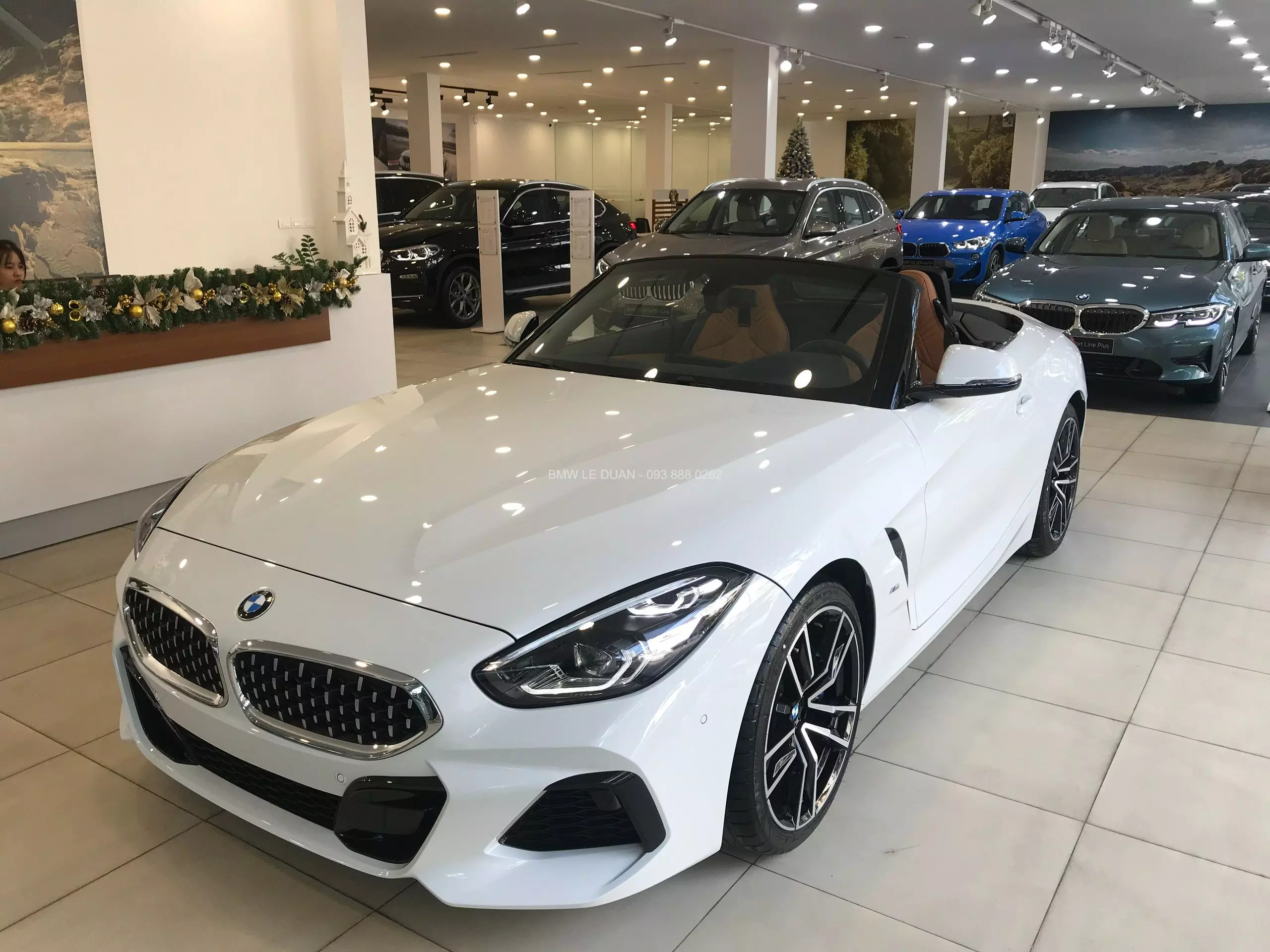 BMW Z4 2022 M Sport ngoại thất màu trắng