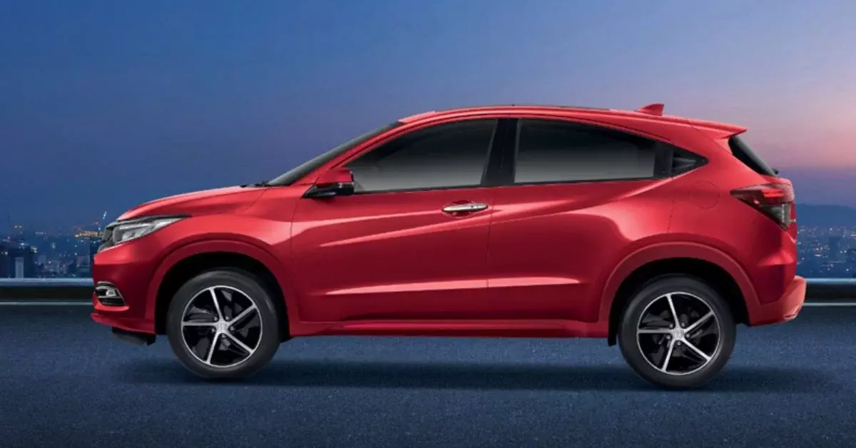 Chất thể thao thể hiện rõ trong từng đường nét thân xe Honda HR-V 2019