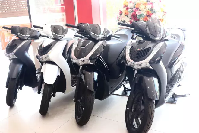 Ngoại hình xe Honda SH 125i