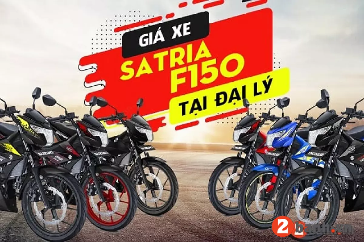 Giá xe satria f150 mới nhất hôm nay 2024 tại việt nam