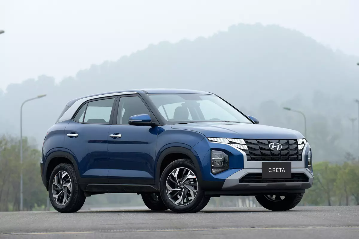 Hyundai Creta 2022 sẽ cung cấp ra thị trường Việt 3 phiên bản.