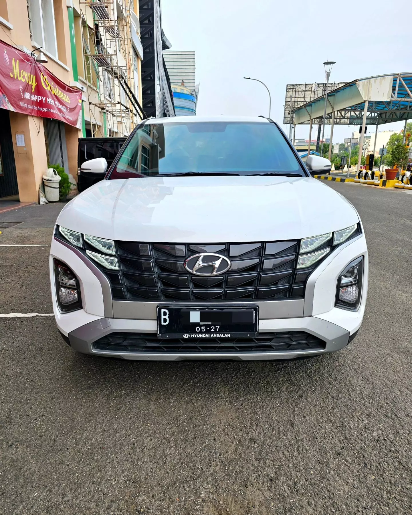 Phần đầu xe Hyundai Creta được thiết kế hoàn toàn mới