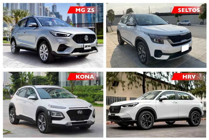 So sánh MG ZS với đối thủ