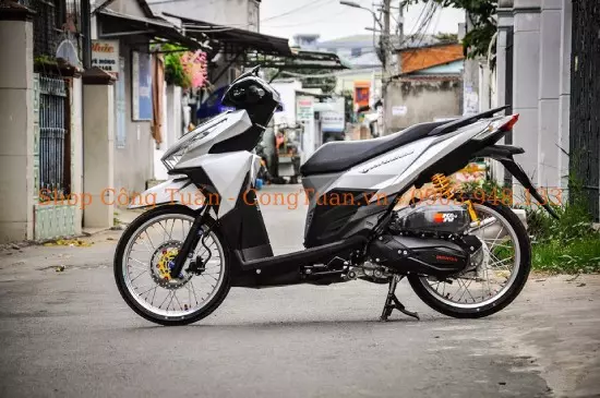 Vario cực chất với phuộc Racingboy