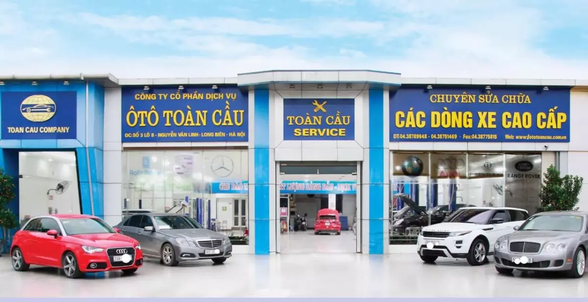 Cửa hàng phụ tùng ô tô Toàn Cầu