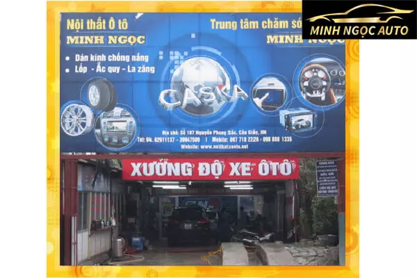 Phụ kiện ô tô tại Minh Ngọc Auto