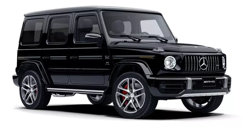 Ngoại thất của xe Mercedes G63 vẫn giữ được những nét thiết kế truyền thống