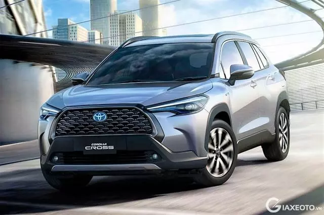 Toàn cảnh ngoại thất Toyota Corolla Cross đời 2021