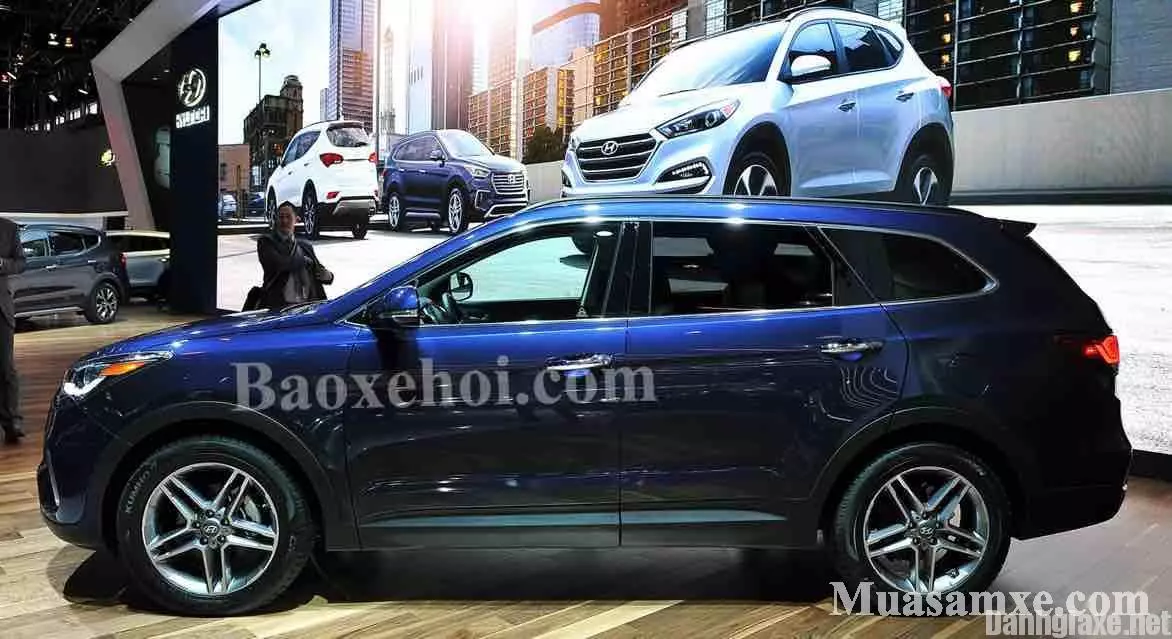 Đánh giá thiết kế ngoại thất Hyundai SantaFe 2017