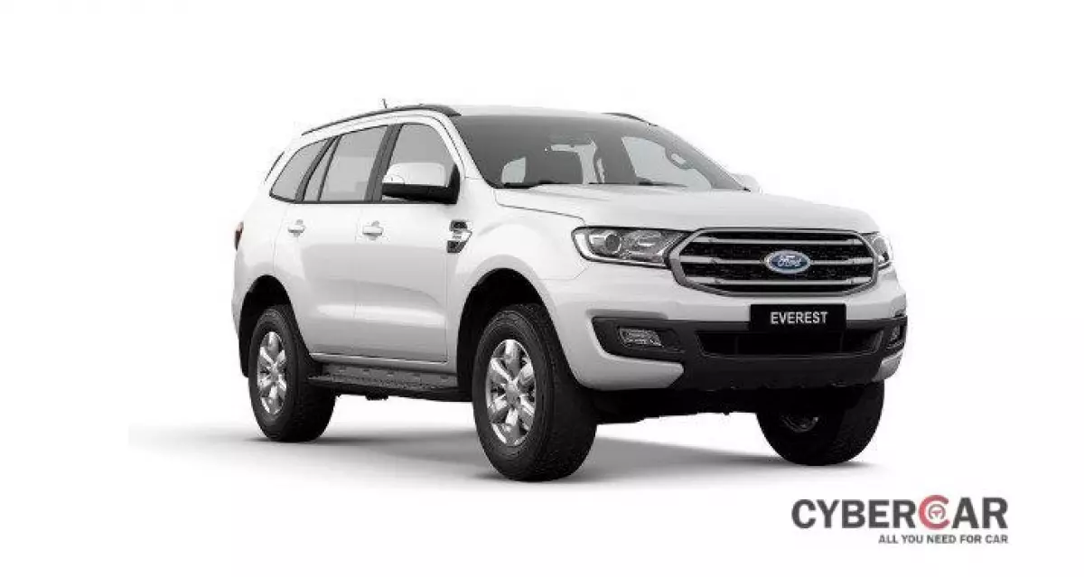 Ford Everest 2019 có 8 màu ngoại thất.