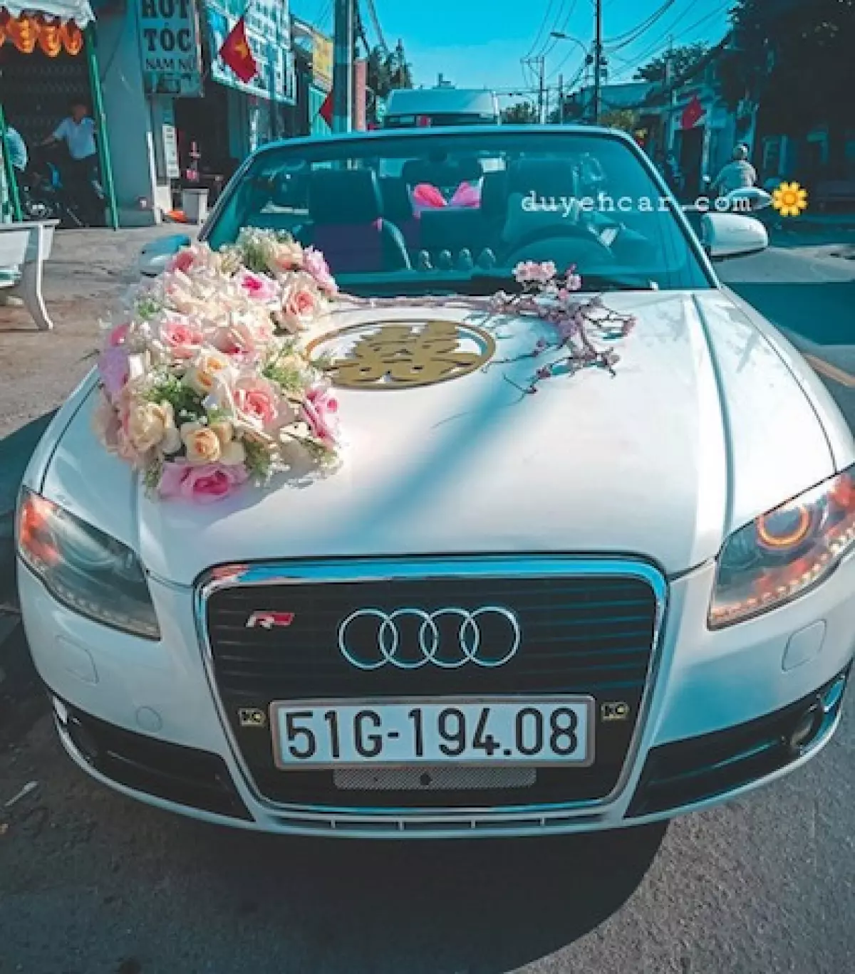 xe hoa mui trần Audi A4