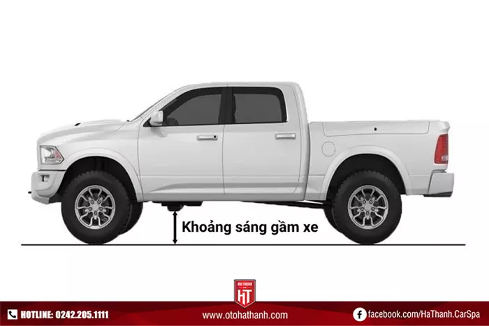 Khoảng sáng gầm xe là gì?